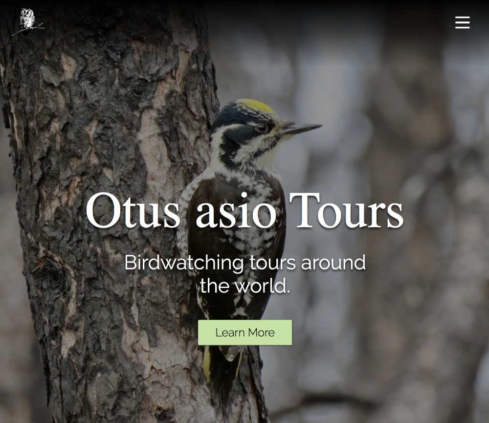 photo of otusasio tours landing page